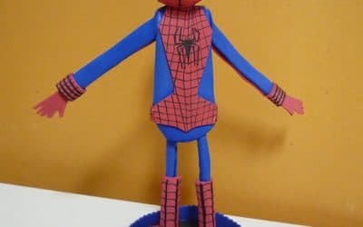 Como hacer fofucho Spiderman