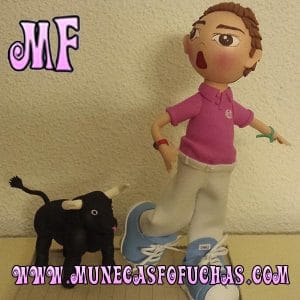 Muñeca Fofucha personalizada san fermin