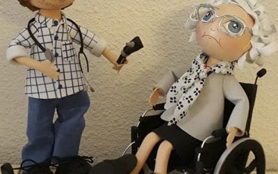 Cómo hacer una Muñeca Fofucha Abuelita