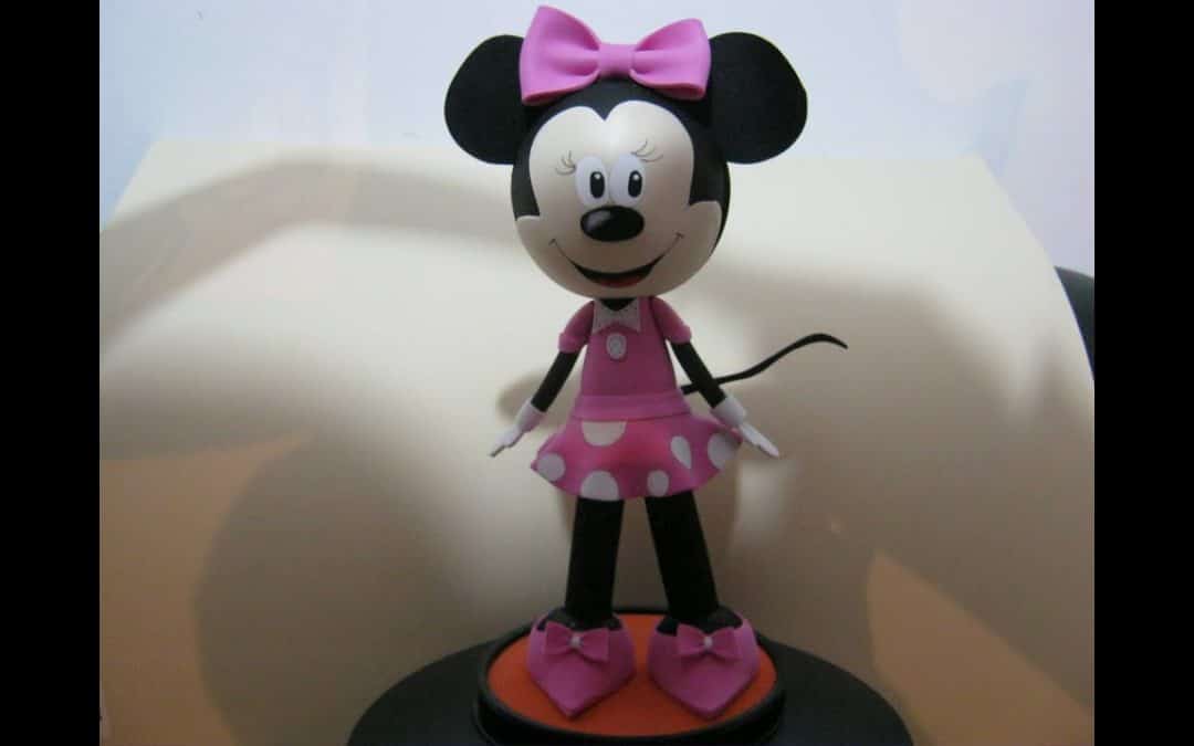 Materiales para hacer una Fofucha de Minnie