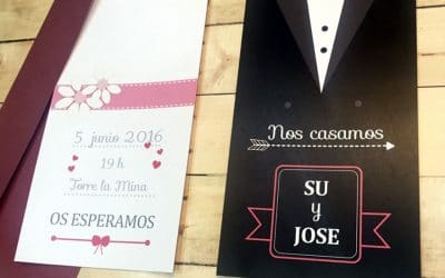 Invitaciones de boda económicas